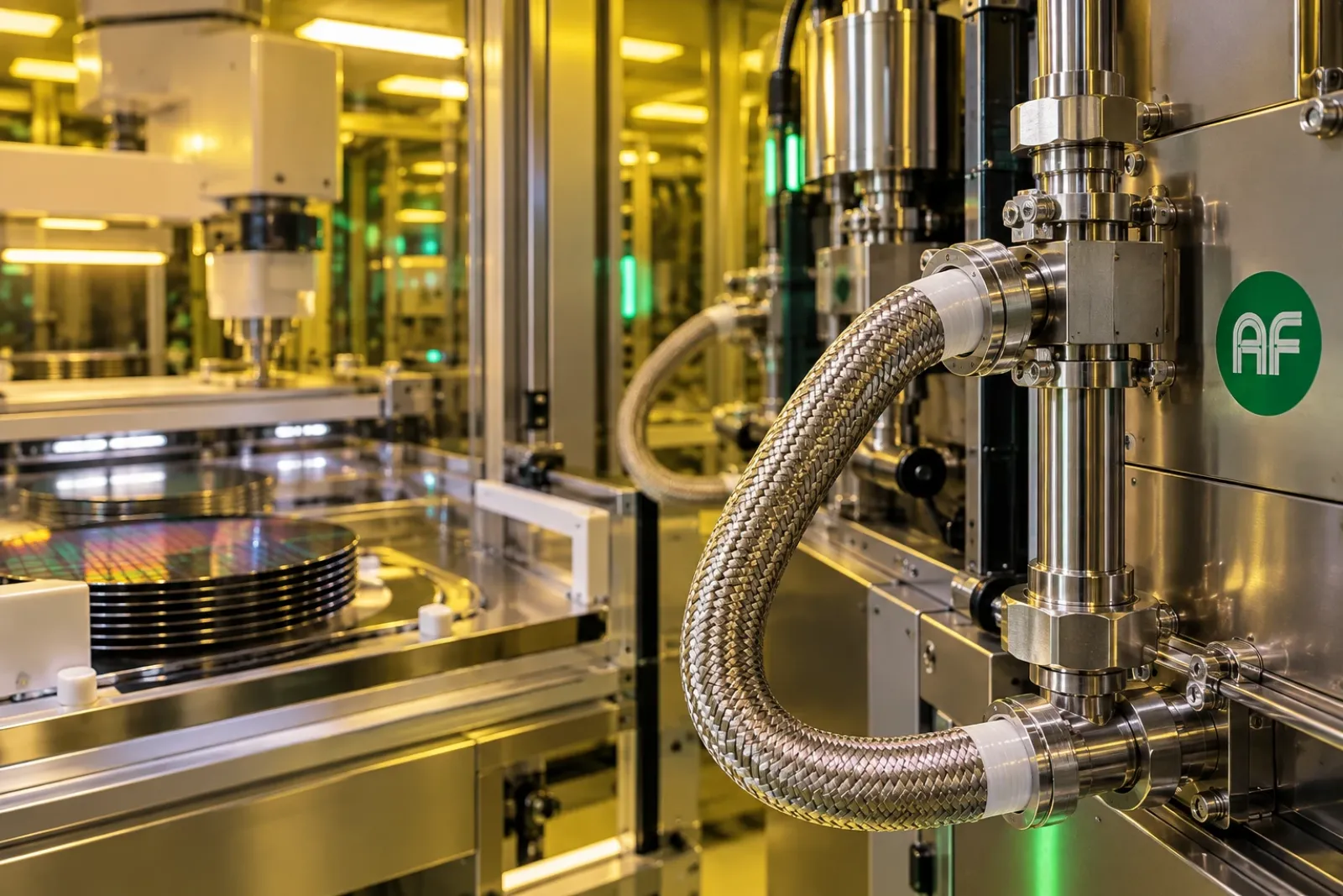 Why 3nm Fabs Need High Purity PTFE Hose for Process Gas