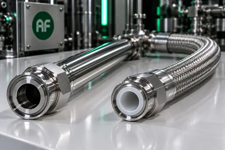 PTFE vs 316L VIM/VAR for Corrosive Semiconductor Gases