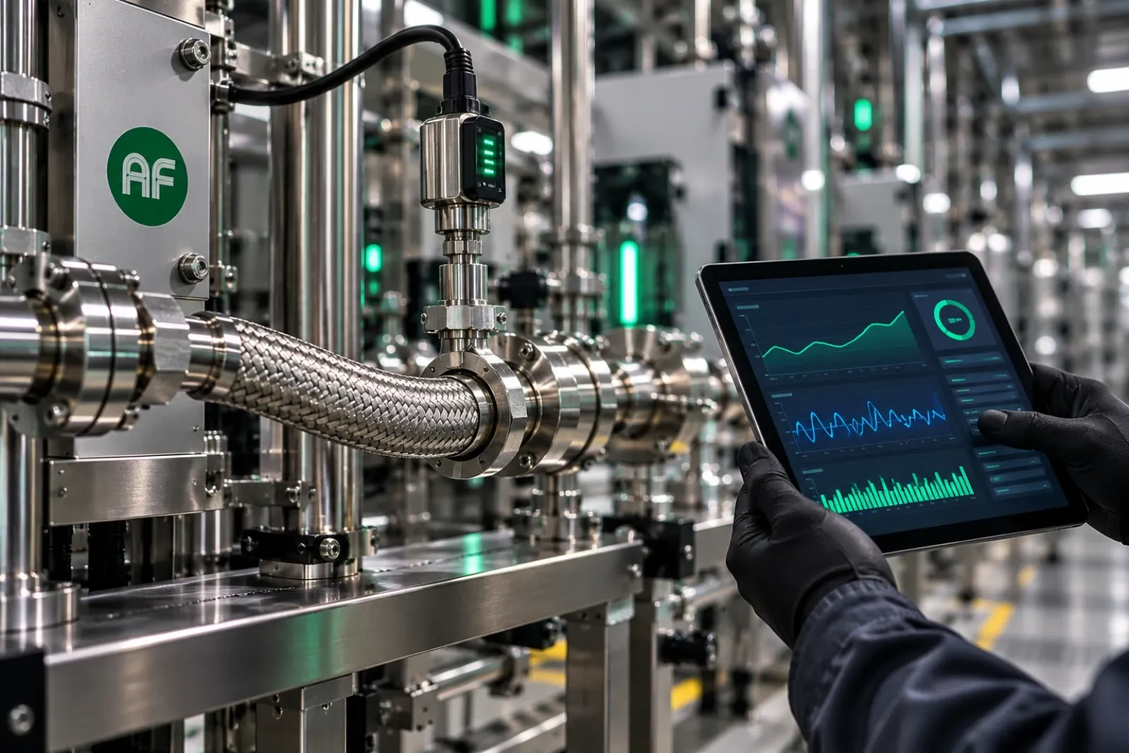 Predictive Maintenance for PTFE SS Braided Process Gas Hose