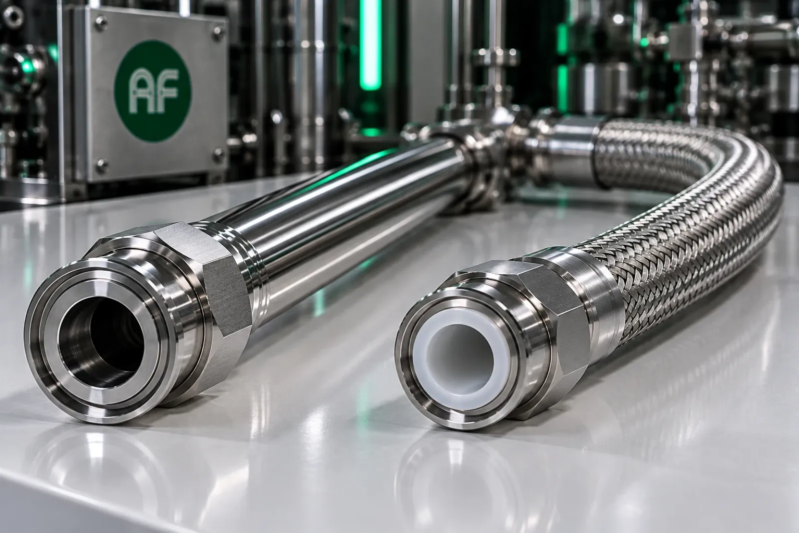 PTFE vs 316L VIM/VAR for Corrosive Semiconductor Gases