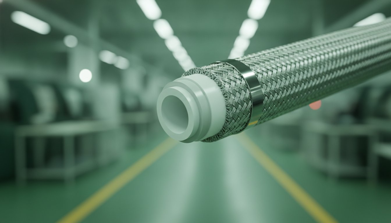 Engineering Excellence: A Comprehensive Guide to PTFE Hose with SS304 Braiding